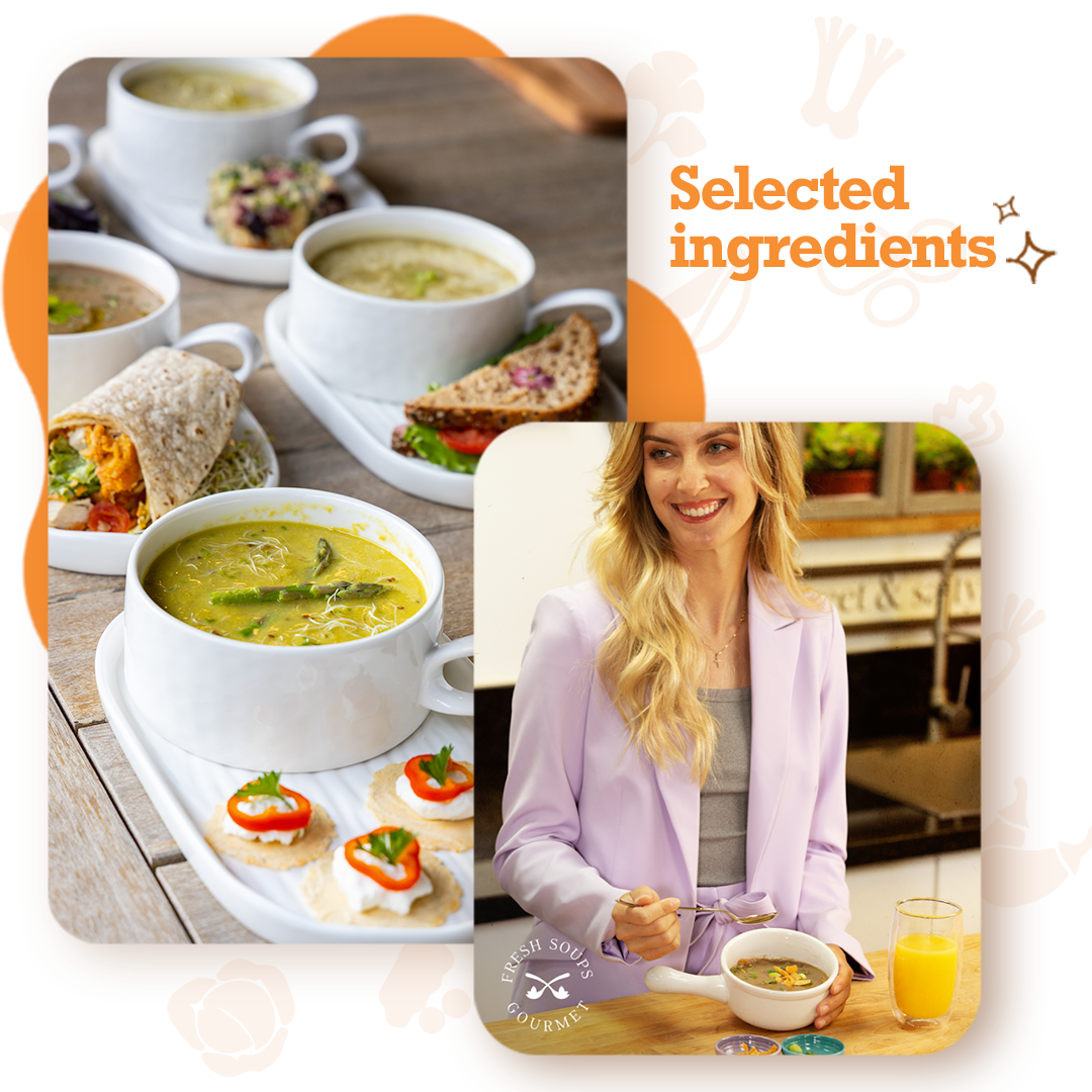 Garden Fresh Gourmet® Broccoli Cheddar Soup with Parmesan, 24 oz.